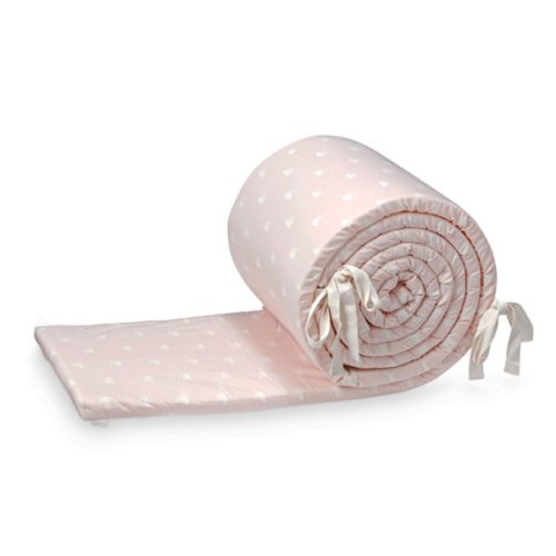 Tour de lit Cygnes - Rose poudré